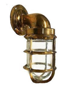 B-1B Bronze Bulkhead Light / Passageway Light by Shiplights