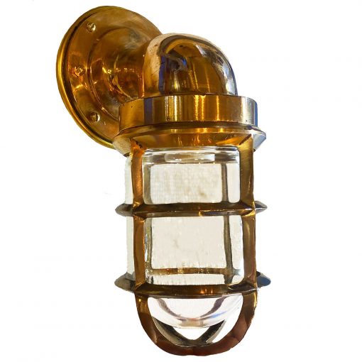 Non-Corrosive Bronze Starboard Sconce by Shiplights