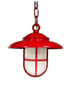 Red Nautical Pendant (C-1) by Shiplights