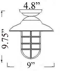 Bulkhead Pendant Diagram (C-3F)