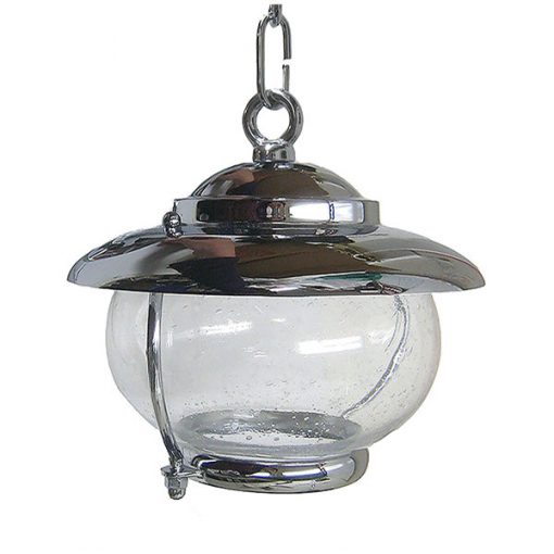 Chrome Bubble Glass Pendant (C-5C) by Shiplights