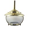 Solid Brass Bubble Glass Light (C-5TUB) by Shiplights
