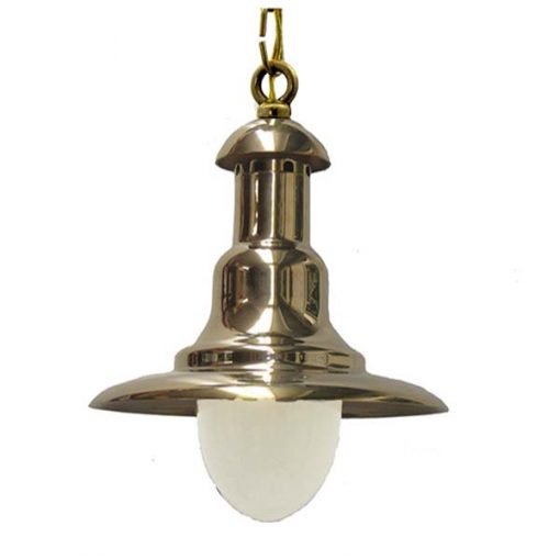 Shiplights Wharf Light in Unlacquered Brass (C-7)