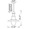 Wharf Light Diagram by Shiplights (C-7TUB)