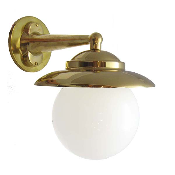 Small Hooded Ball Wall Mount