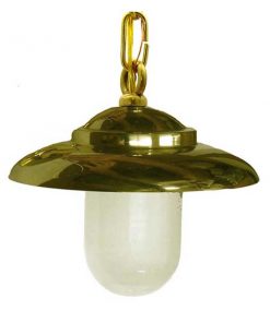 Solid Brass Modern Ceiling Pendant by Shiplights (NC-4)