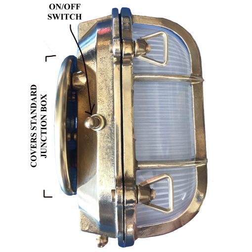 Nautical Bunk Lighting with On Off Switch