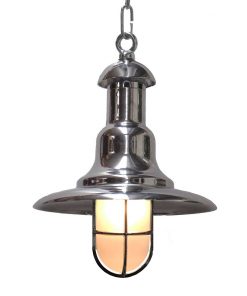 Nautical Wharf Light with Cage by Shiplights