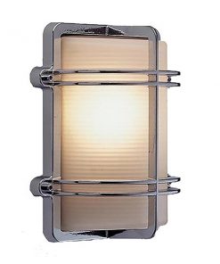 Chrome Modern Wall Sconce (O-4C) by Shiplights