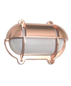 Oval Cage Bulkhead Sconce by Shiplights