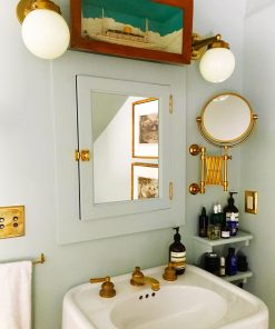 Nautical Schoolhouse Wall Mount Bathroom Lighting