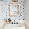 Nautical Bathroom in Nantucket with Shiplights WF-2