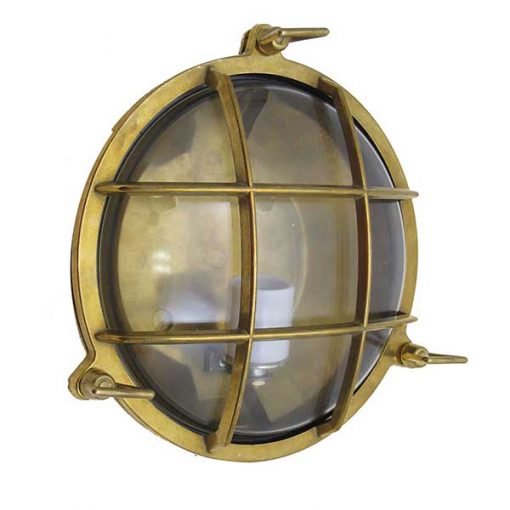 Round Bulkhead Cage Light by Shiplights (R-1)