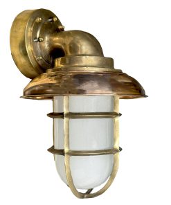 Large Oval Cage Light (w/ Screws) - Shiplights
