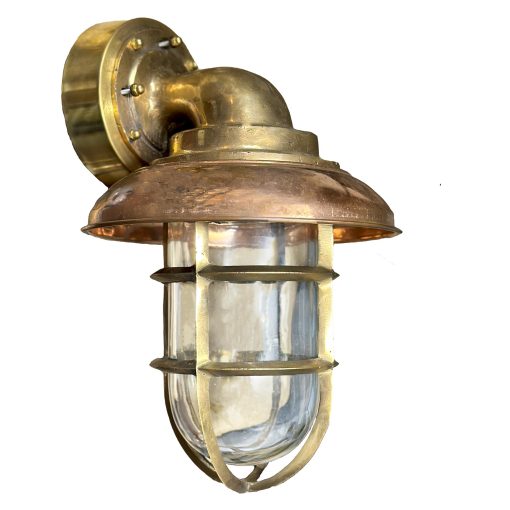 marine grade bronze nautical sconce