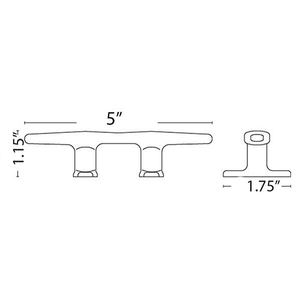 4 CLEAT tie downs solid heavy 100% brass 14 cm boat cars tieing rope hooks  hand made ship 5.1/2