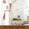 Brass Nautical Stair Light by Shiplights (Coastal Living Magazine)