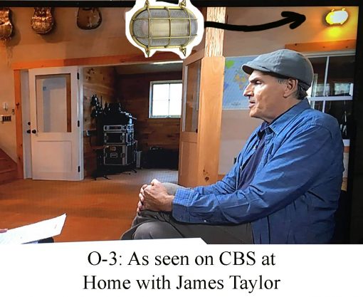 Industrial Lighting from CBS Morning Show with James Taylor (O-3) by Shiplights