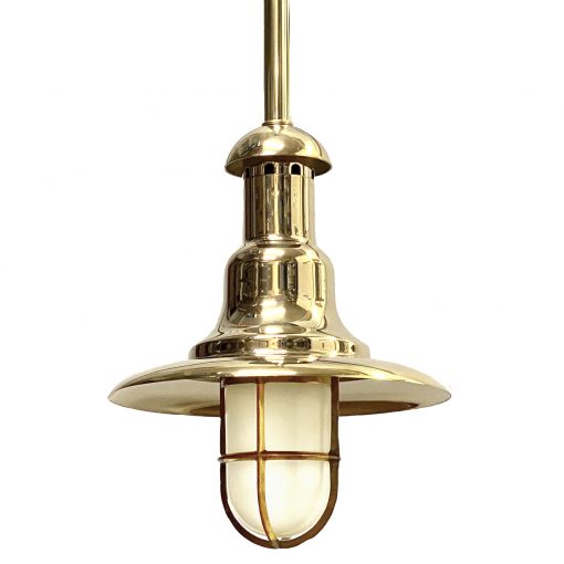 Wharf Bulkhead Pendant Nautical Hanging Light C-10TUB Shiplights