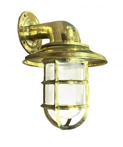 marine grade brass bulkhead light