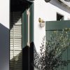Marine Grade Brass Modern Nautical Wall Sconce in Laguna Beach CA